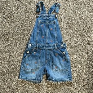 Gap denim shortalls